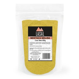 Mostaza molida 500 Gramos Pouch Resellable Lasal