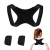 PFLYPF Back Corrector with 1 Pair Shoulder Pads, Sitting Posture