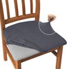 Granbest Jacquard Dining Chair Seat Covers Set of 4, High