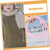Hohopeti Elastic Winter Mitten Clips for Kids with Clip-holder Rope