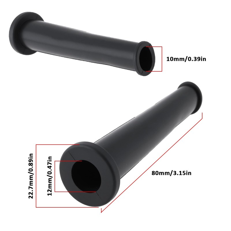 Briny River 2Pcs Cord Boot Protector Cable 1619X02971 Compatible with