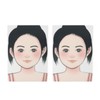 Makeup Practice Face, 2-Piece Washable Reusable Makeup Practice Board for