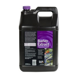 CrystalClear Barley Extract Concentrate - Natural Liquid Pond Clarifier - 2.5 Gallons of Barley Straw Extract Treats Up to 160,000 Gallons
