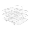 Fryer Racks Stainless Steel 3 Stackable Racks for Ninjia DZ201