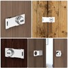 Cabinet Lock Keyless 3-Digit Password Combination Code Hasp Latch Lock