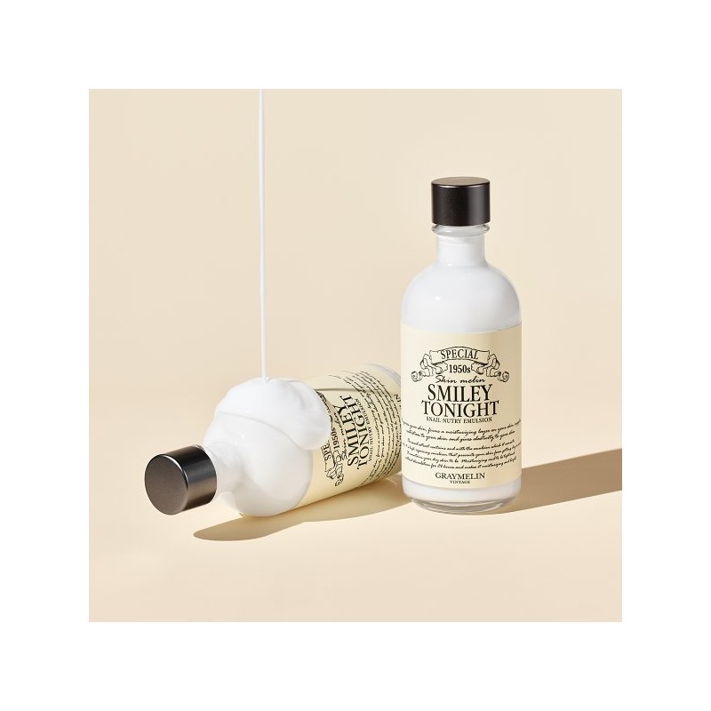 GreyMellin 스마일리 투나잇 달팽이 누트리에멀젼 130ml Smiley Tonight Snail Nutrium