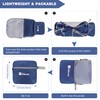 ZOMAKE 40L Foldable Backpack Lightweight Rucksack,Packable Small Backpacks Water Resistant