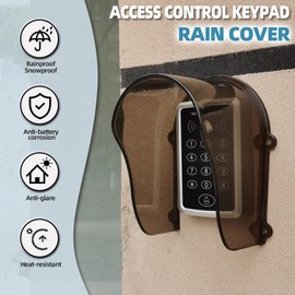 dgyezhao Plastic Doorbell Rain Cover, Bell Cover Suitable for Wireless Bell / Code Lock Entrance Door/Front Door/Outdoor Socket