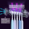 SARMOCARE Toothbrush Holder Cleaner with Fan Drying & 6min Timing