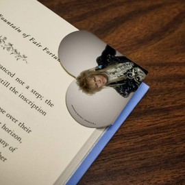 David Bowie As Jareth from The Labyrinth Heart Faux Leather Bookmark - Set of 2