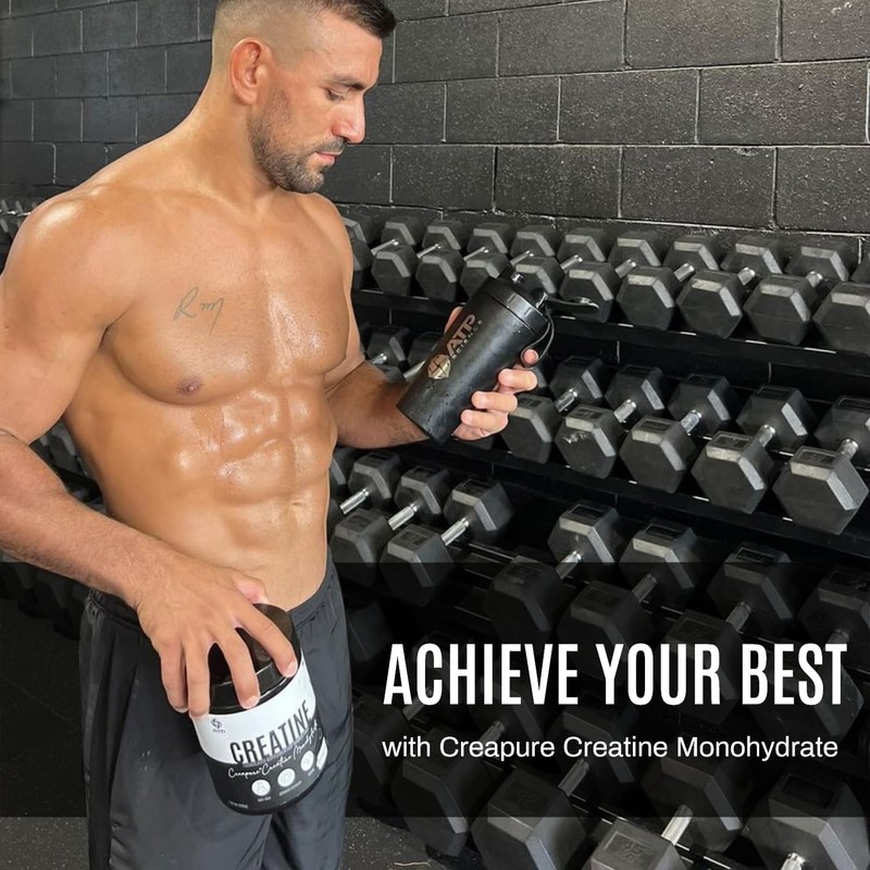 ATP Science Creapure® Creatine Monohydrate, Creatine for Strength, Performance and