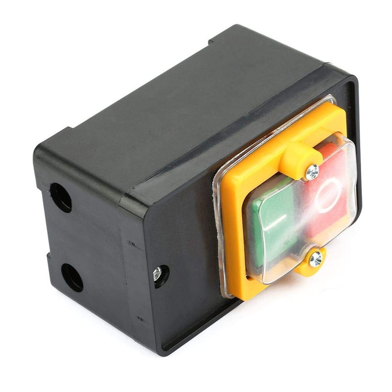 Botón pulsador, AC220V / 380V 10A Interruptor de botón de