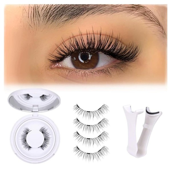 Magnetic Eyelashes Magnetic Lashes with Applicator No Glue or Eyeliner