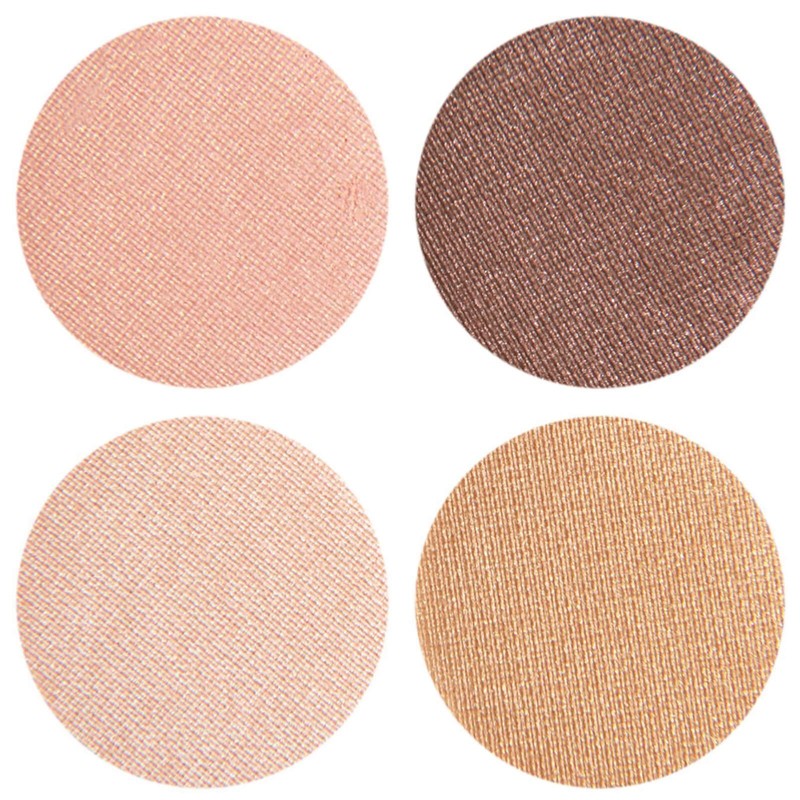 Youngblood Pressed Mineral Eyeshadow Quad 4g (Various Shades), Starlet