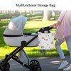 Baby Cloth Diaper Bag Waterproof DoubleLayer Pocket Fashionable Baby Outing