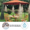 LAVAED 26.2FT Outdoor Misting Cooling System,Irrigation Sprinkle System with 9pcs