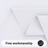 smiry Table Cloth Wipe Clean Rectangular 130x160 cm, Wipeable Water