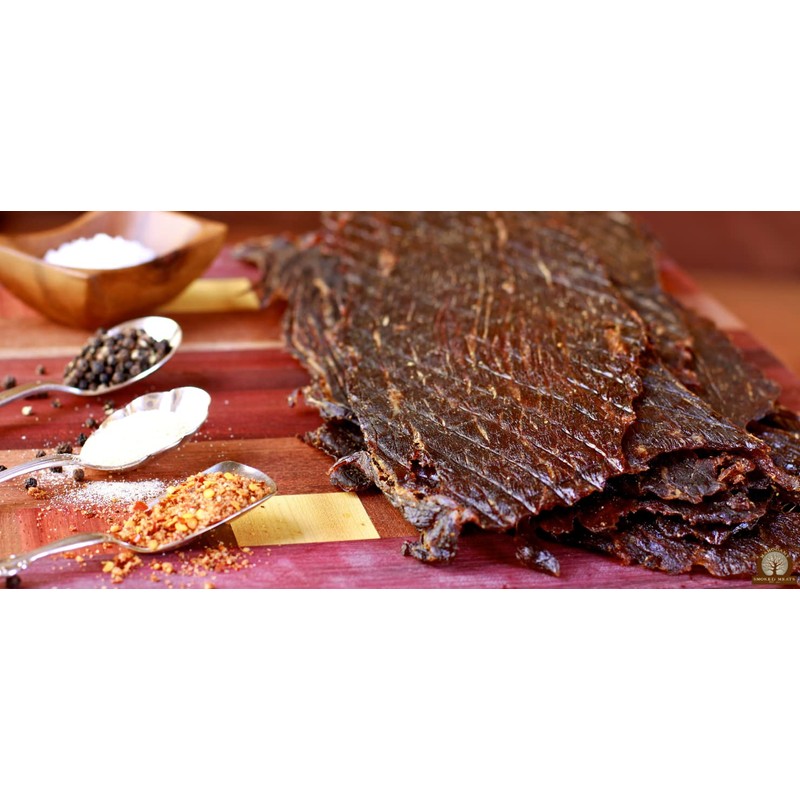 Mahogany Smoked Meats: Jerky Medley - 32oz