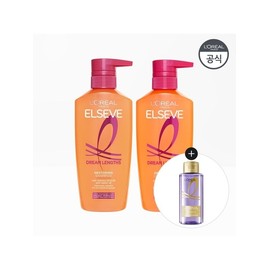 L'Oréal Paris Elseve Dream Length Shampoo 400ml+Conditioning Hair Pack 375ml [Giveaway] Shampoo Mini 100ml (Random) / 로레알파리 엘세브 드림랭스 샴푸 400ml+컨디셔닝 헤어팩 375ml [증정]샴푸 미니 100ml(랜덤)
