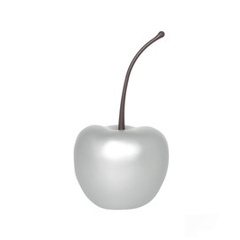 Pottery Pots Decorative Cherry, Decorative Sculpture Made of Fibreglass, Decorative Object for Living Room, Windowsill, Café, Hotel, Handmade Decorative Fruits, Weatherproof and UV-Resistant, XS Matte