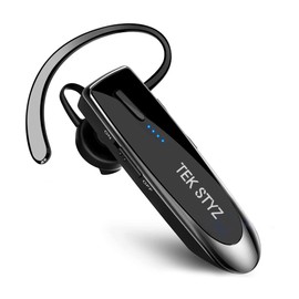 Bluetooth 5.3 Headset Compatible with Google Nexus 5 Wireless Earpiece, IPX5 Waterproof, Dual Microphones, Noise Reduction, 60 Days Standby + 22Hrs HD Talk Time!