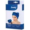 Fashy Exclusive 3465 50 Swimming Cap with Velcro Fastening Blue