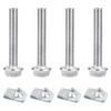 Fuel Tank Strap Bolts, 304 Stainless Steel Tank Strap Hardware