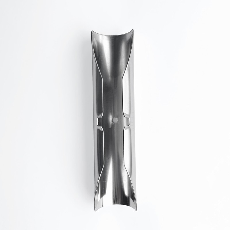 Metal Curtain Pole Connector, 28mm Diameter, 120mm Length, Invisible Joiner,