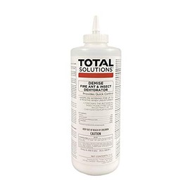 Total Solutions Demise | Powdered fire ant and Insect dehydrator Featuring Pyrethrin for Fast Knockdown of pests and Silicon Dioxide to dehydrate Insects on Contact. (6 oz)