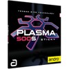 ANDRO Plasma 500S - Rivestimento per ping pong (rosso, 2,1