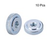 uxcell Round Knurled Thumb Nuts Conector Lock Adjusting Nuts, M6