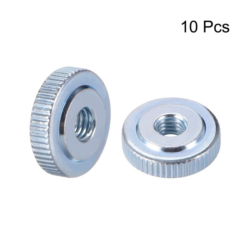 uxcell Round Knurled Thumb Nuts Conector Lock Adjusting Nuts, M6