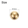 sourcing map 24pcs Precision Solid Brass Bearing Balls 12mm Industrial