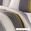 Fusion Duvet Cover and Two Pillow Cases, 52% Polyester /
