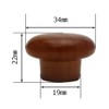 Wake Sangyo TW-331 Wooden Knobs, Dark Brown, 1.3 inches (34