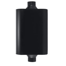 Floshine Universal Mufflers Dual Chamber 3" inlet (ID) 3" outlet (ID) overall 17" Performance Automotive Muffler Exhaust FH43040