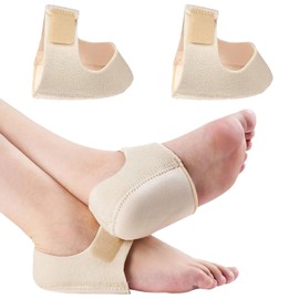 JOOTUEPO Fersenschalen, Plantarfasziitis-Fersenschutz, Fersenschmerzlinderungsprodukte, Ferseneinlagen für Damen und Herren, Fersensporn, Schmerzlinderung, Achillessehnenentzündung, trockene rissige