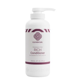 Clever Curl Fragrance Free Rich Conditioner 450ml