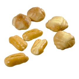 Decorative Bun Assortment Food Dummy Brown Pack of 8 Decoration