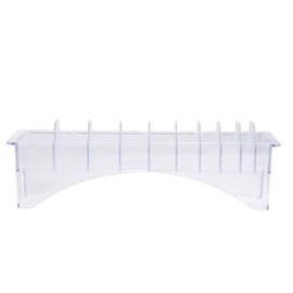 Limit Comb Storage Box Portable Positioning calipers Organizer Hairdressing Accessories for Barber Shop for Hair Clipper Limit Comb Attachment (10 Slots)