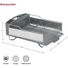 KitchenAid Large Capacity Full Size Rust Resistant Dish Rack with