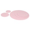 Round Felt Coaster in 35 cm, Pastel Lilac (HF040) for