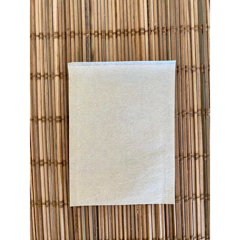 EMPTY SELF FILL Teabags, White Paper, COMPOSTABLE, Large Size, Heat