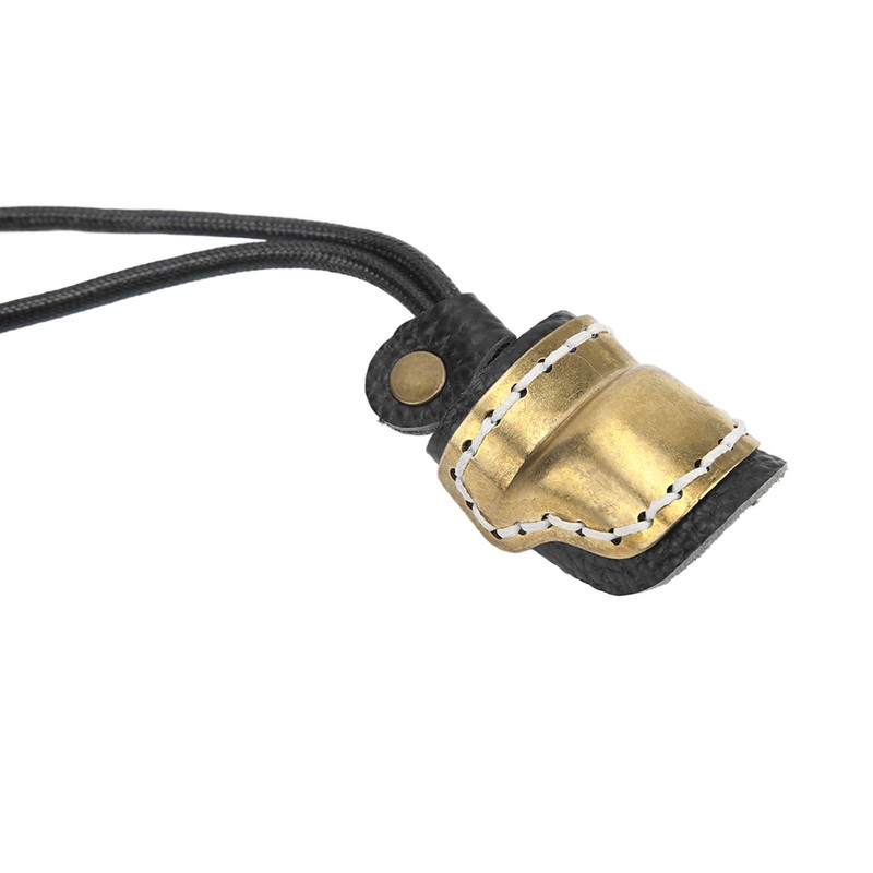 Leather Archery Thumb Ring Archery Finger Protector Guard for Traditional