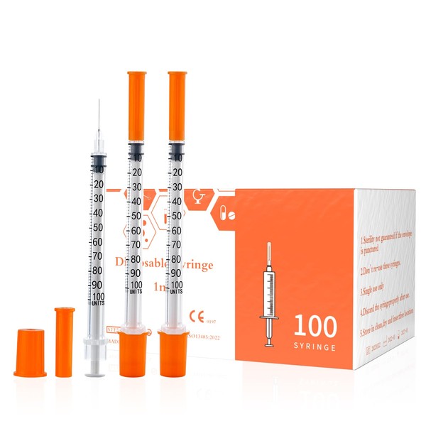29 Gauge 1cc 5/16 inch Syringe - U 100 1ml