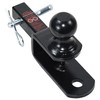 TOPTOW ATV/UTV Trailer Hitch Towing Ball Mounts, 2-Inch Ball, Clevis
