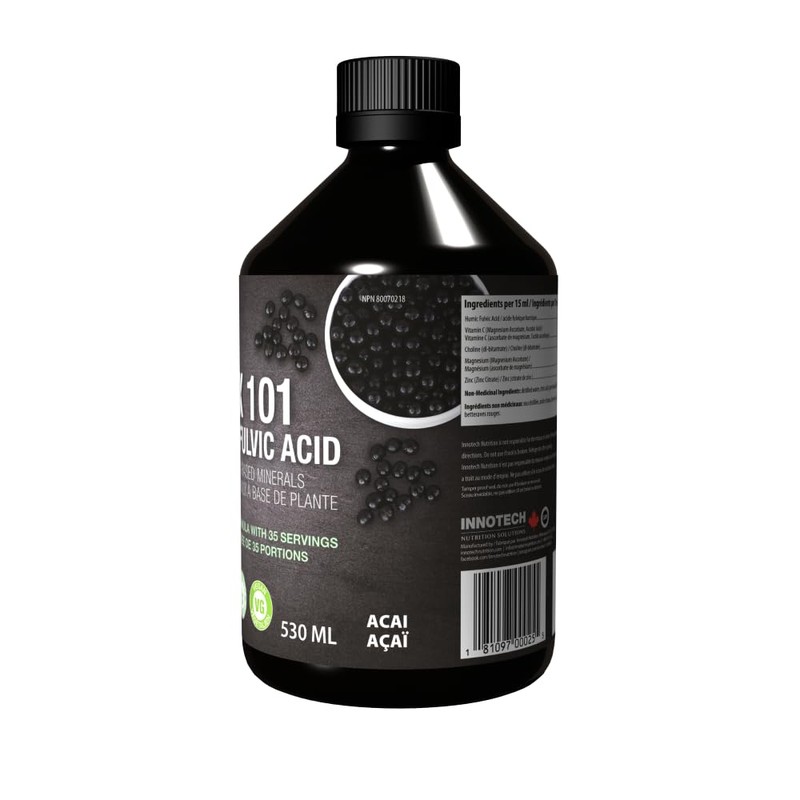 Innotech Nutrition Detox 101 with Humic and Fulvic Acid, Acai