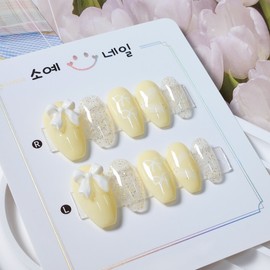 Spring Ballerina Nail Tips - Square / 봄빛 발레리나 네일팁 - 스퀘어
