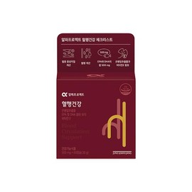 CheongKwanJang [Jeongmol] Alpha Project Focus Line Blood Circulation Health (30 Days Supply) 60 Capsules