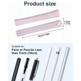 eZAKKA Adjustable Pen Holder for Notebook, PU Leather Pen Pouch for Men Women Gift